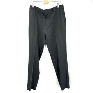 Axist black dress pants business casual straight leg relaxed fit 36 36x32 Men's